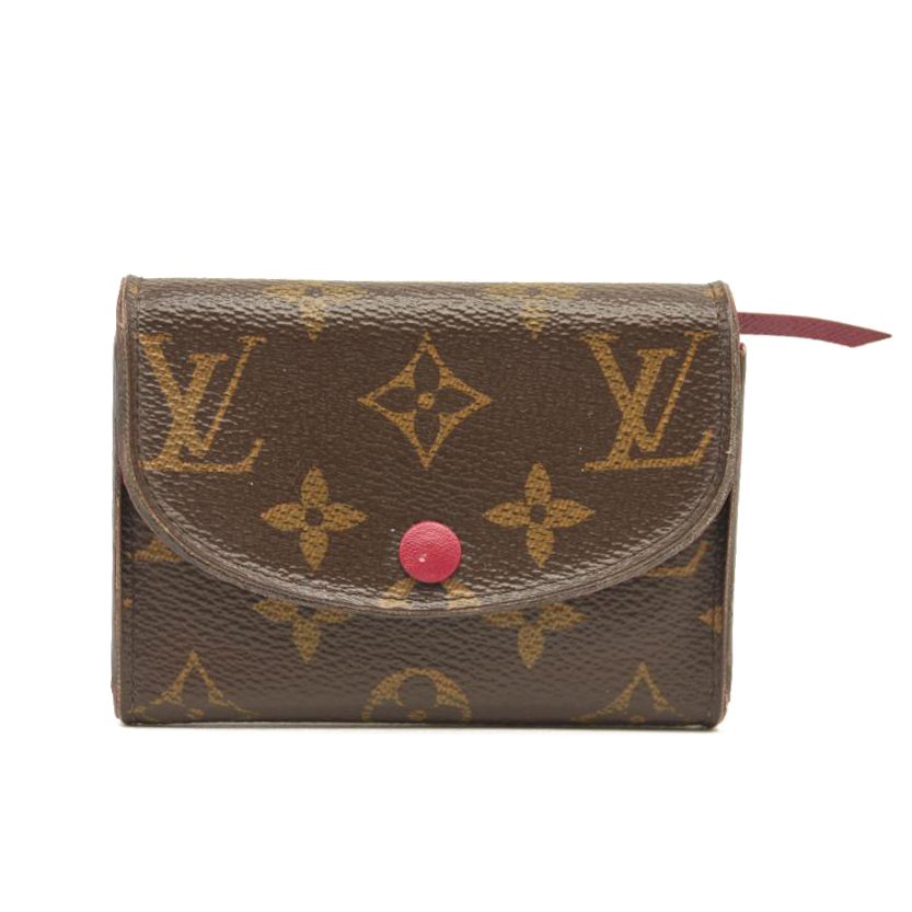 Louis Vuitton Monogram Rosalie Coin Purse Fuchsia