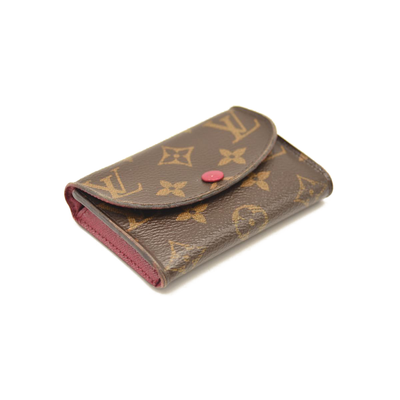 Louis Vuitton Monogram Rosalie Coin Purse Fuchsia