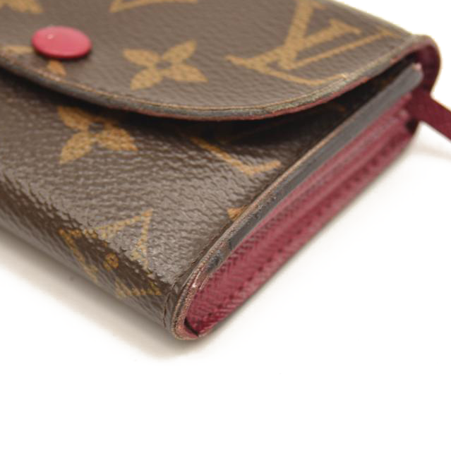 Louis Vuitton Monogram Rosalie Coin Purse Fuchsia