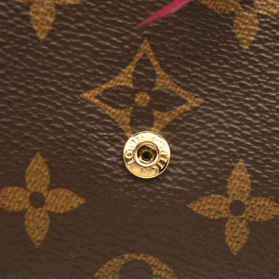 Louis Vuitton Monogram Rosalie Coin Purse Fuchsia