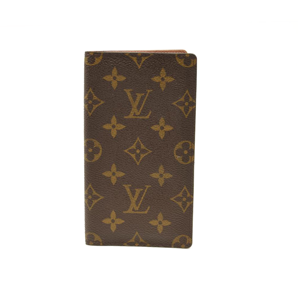 Louis Vuitton Monogram Pocket Agenda Cover Bifold Wallet