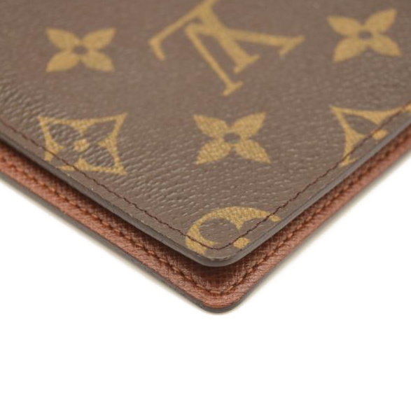 Louis Vuitton Monogram Pocket Agenda Cover Bifold Wallet