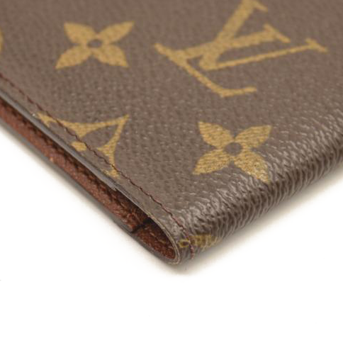 Louis Vuitton Monogram Pocket Agenda Cover Bifold Wallet