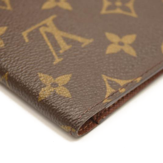 Louis Vuitton Monogram Pocket Agenda Cover Bifold Wallet