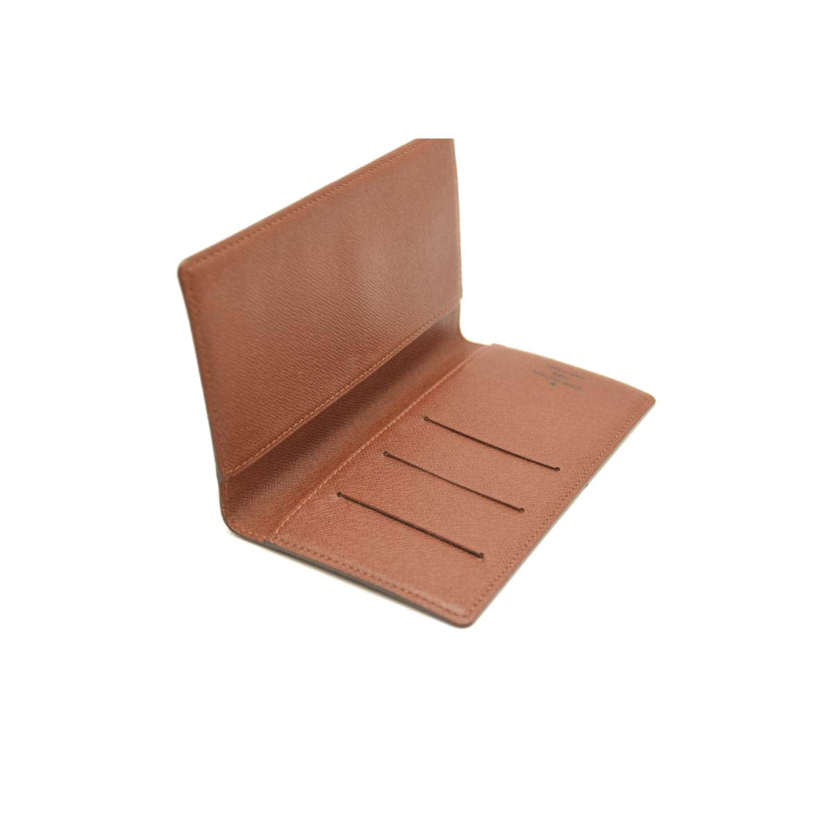 Louis Vuitton Monogram Pocket Agenda Cover Bifold Wallet