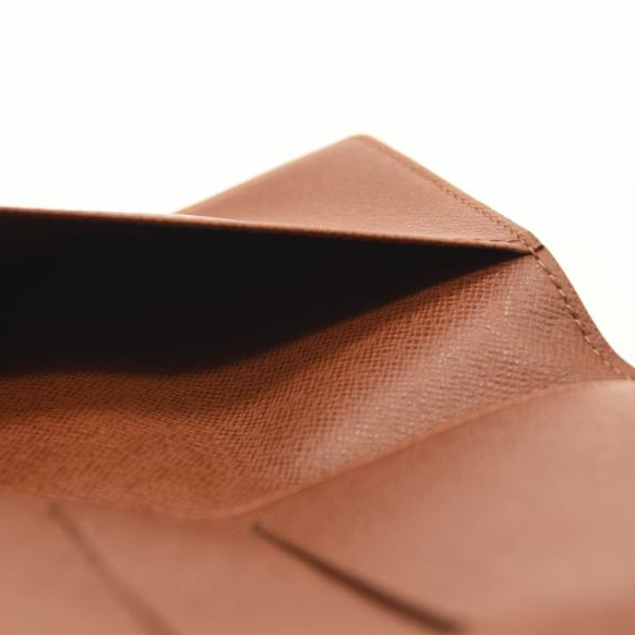 Louis Vuitton Monogram Pocket Agenda Cover Bifold Wallet