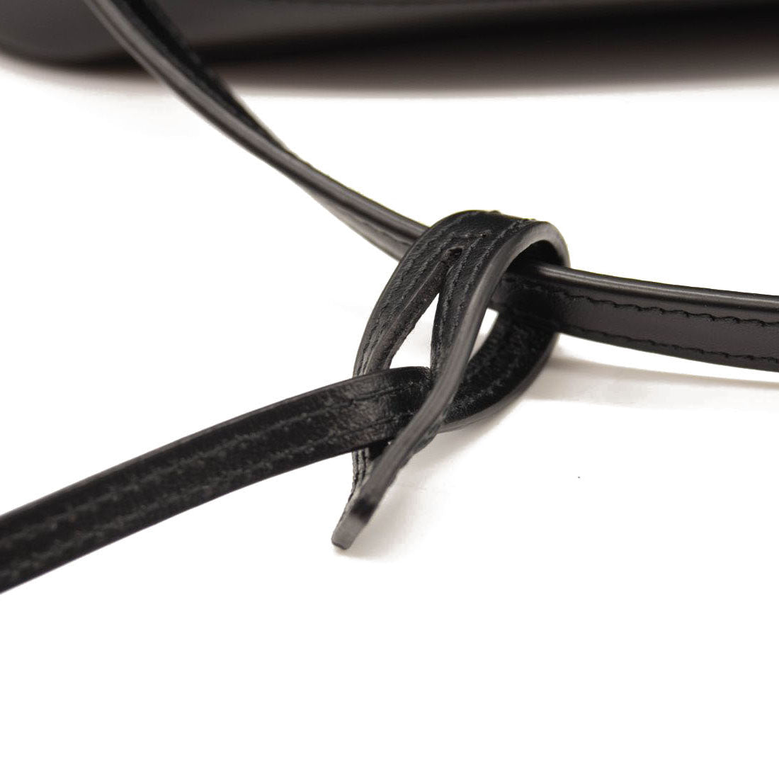 NEW SAINT LAURENT Calfskin Matelasse Monogram Monochrome Lou Camera Bag Black