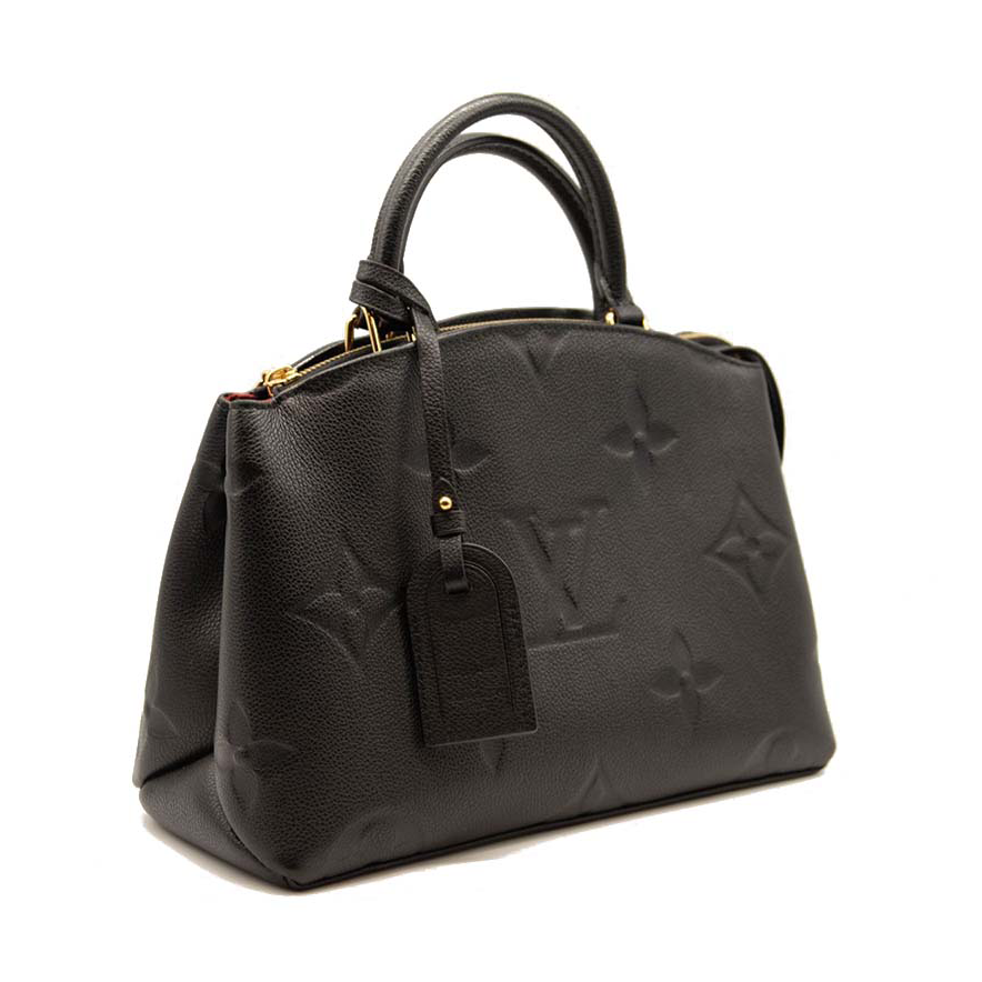 Louis Vuitton - Petit Palais Bag - Black - Monogram Leather - Women - Luxury