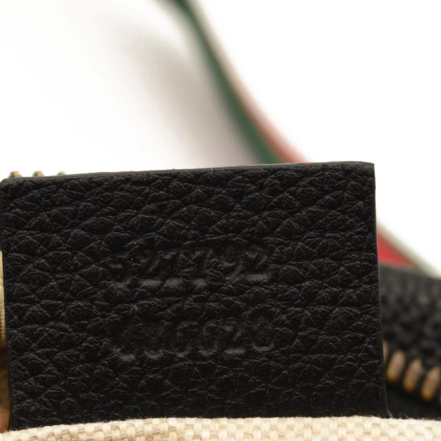 Gucci Grained Calfskin Small Logo Belt Bag Black