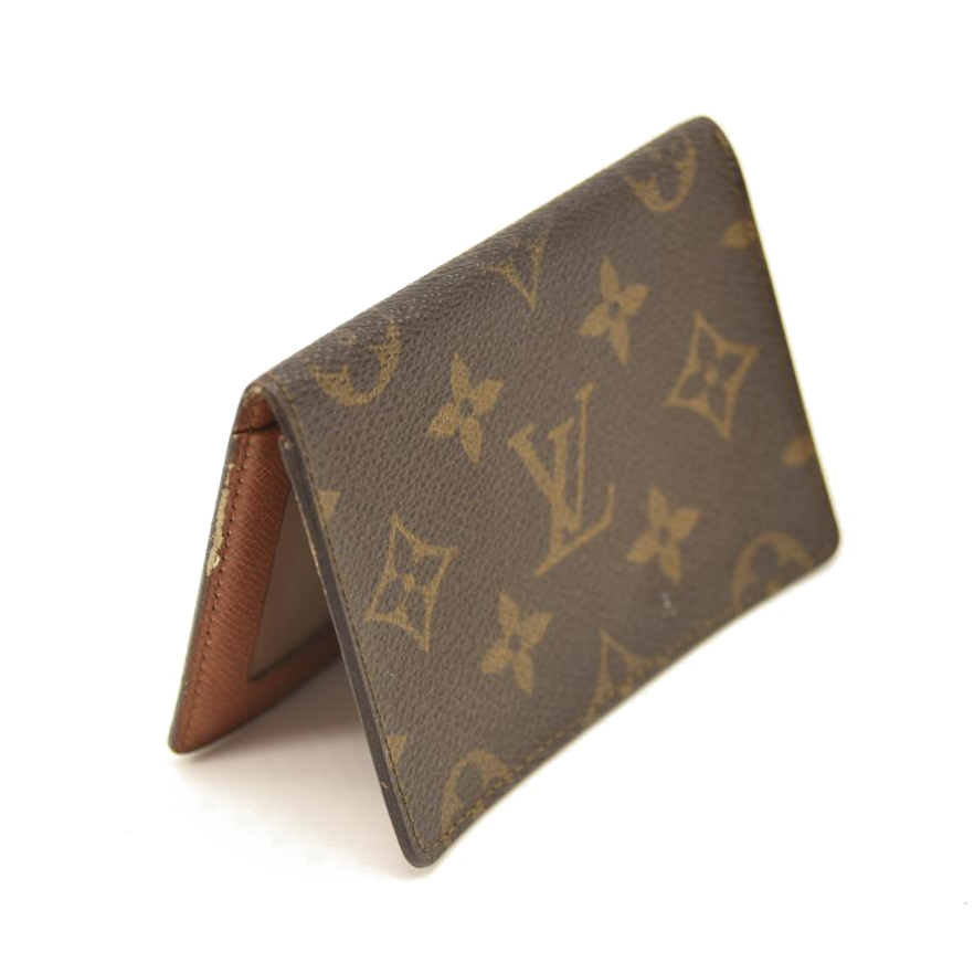 USED Louis Vuitton Monogram Envelope Business Card Holder