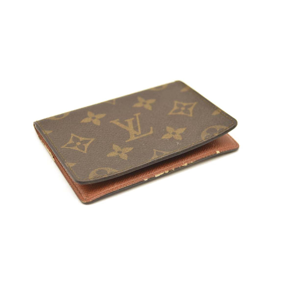 USED Louis Vuitton Monogram Envelope Business Card Holder