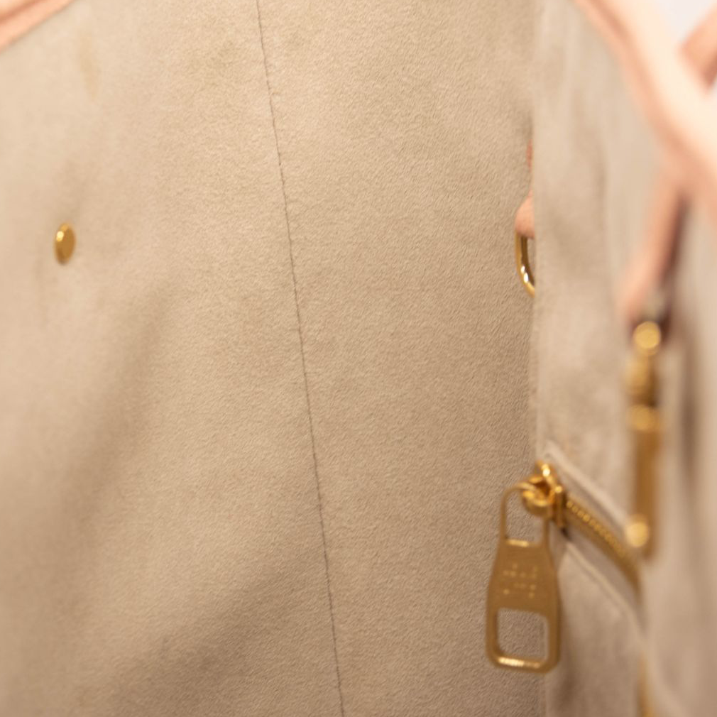 Louis Vuitton Empreinte Monogram Giant Neverfull MM Trianon Pink Cream