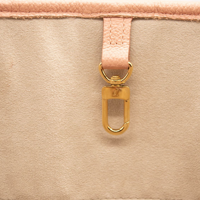 Louis Vuitton, Bags, Louis Vuitton Empreinte Monogram Giant Neverfull Mm  Trianon Pink Cream