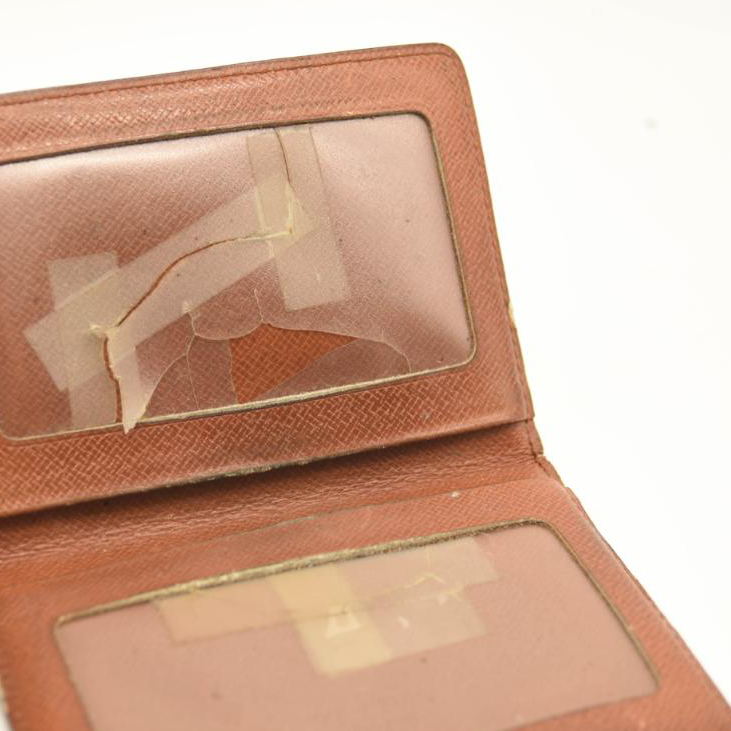 USED Louis Vuitton Monogram Envelope Business Card Holder