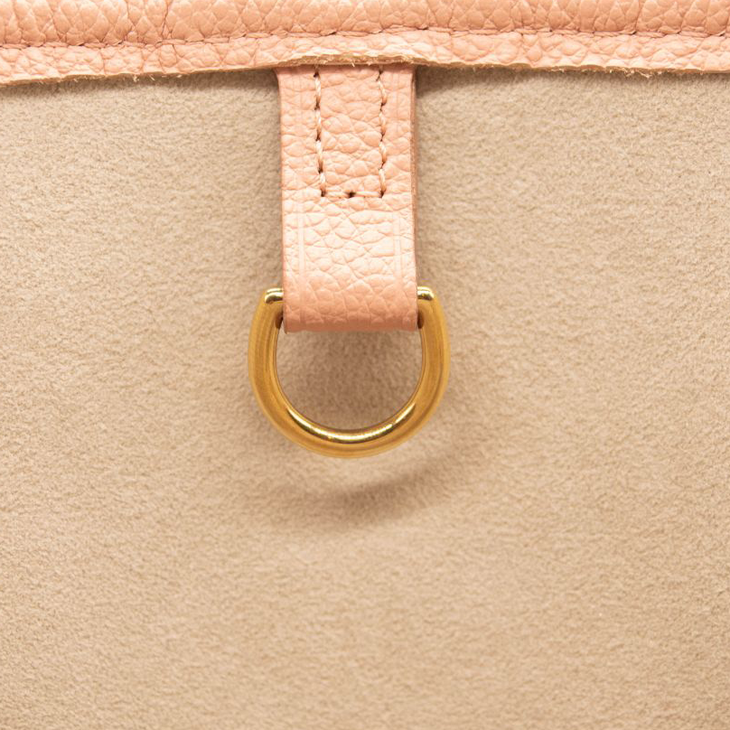 Louis Vuitton Empreinte Monogram Giant Neverfull MM Trianon Pink Cream