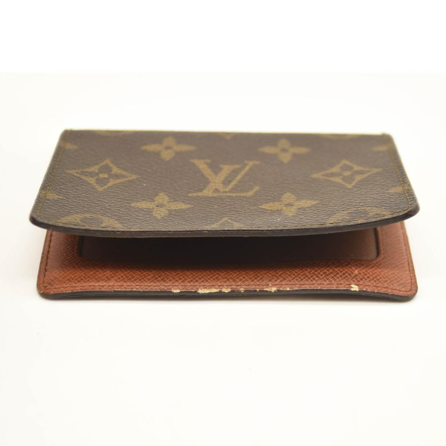 USED Louis Vuitton Monogram Envelope Business Card Holder