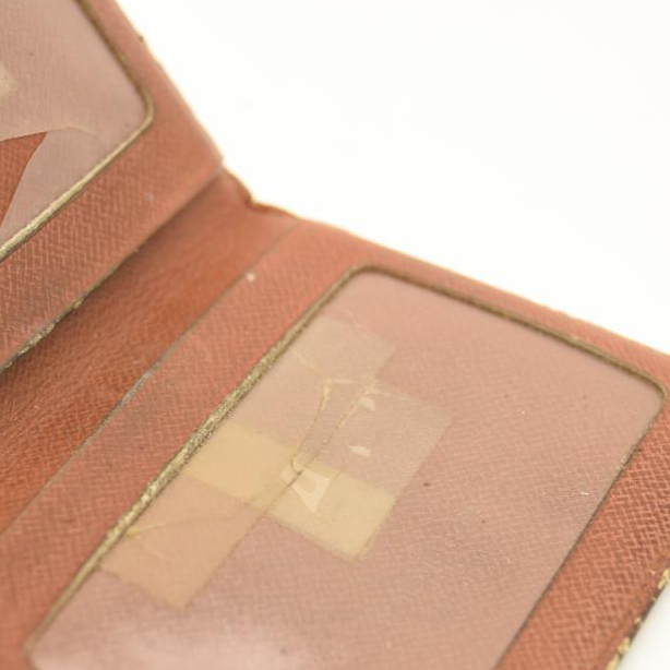 USED Louis Vuitton Monogram Envelope Business Card Holder