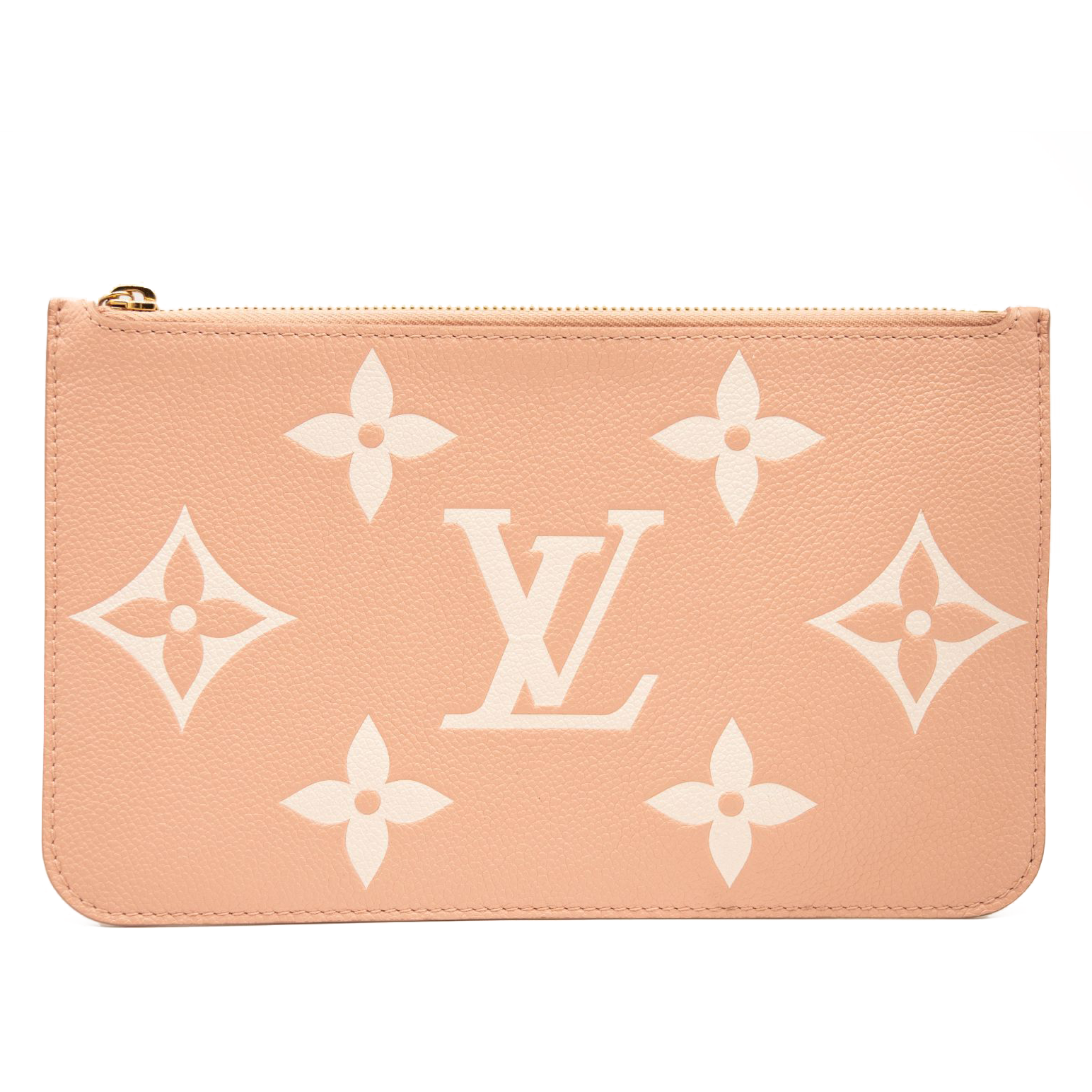 Louis Vuitton Empreinte Monogram Giant Neverfull MM Trianon Pink Cream