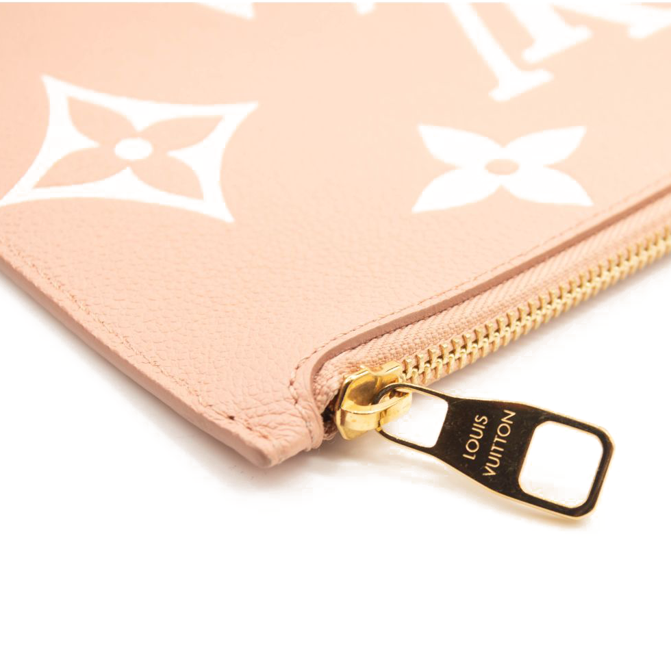 Louis Vuitton Empreinte Monogram Giant Neverfull MM Trianon Pink Cream