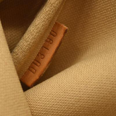 USED Louis Vuitton Damier Azur Eva Crossbody Shoulder Bag White Clutch Chain