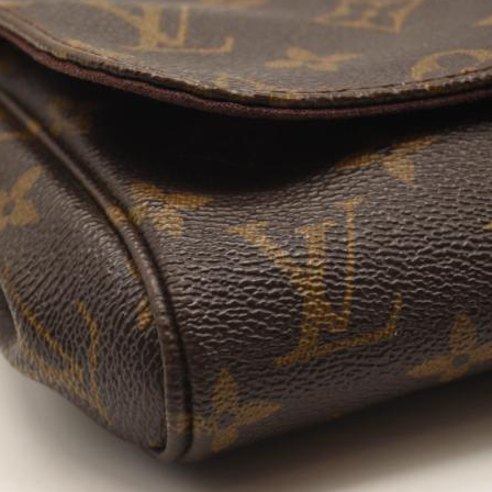 USED Louis Vuitton Favorite Pm Brown Monogram Canvas Shoulder Bag