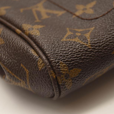 USED Louis Vuitton Favorite Pm Brown Monogram Canvas Shoulder Bag