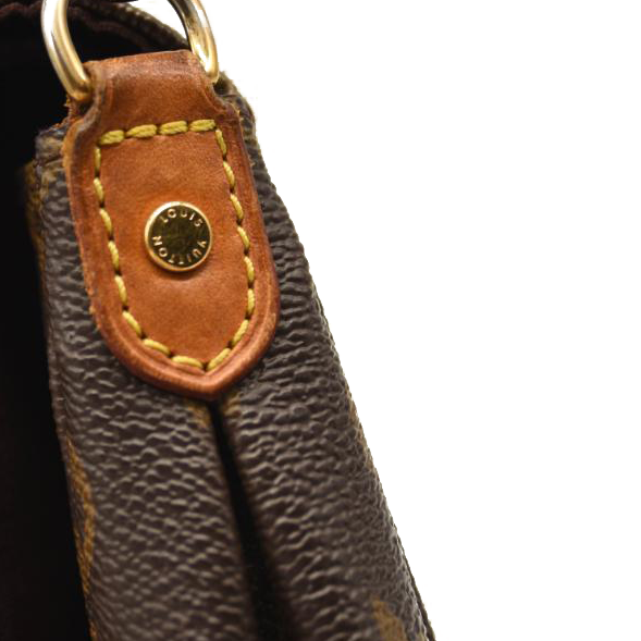 USED Louis Vuitton Favorite Pm Brown Monogram Canvas Shoulder Bag