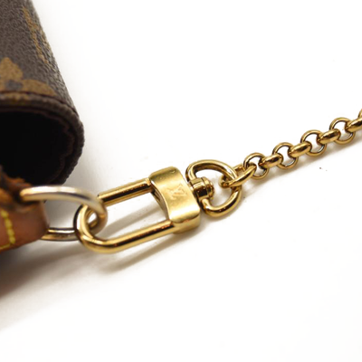 USED Louis Vuitton Favorite Pm Brown Monogram Canvas Shoulder Bag