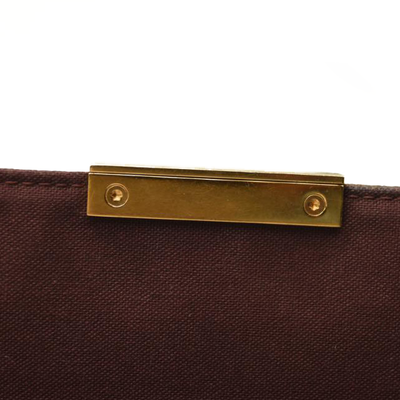 USED Louis Vuitton Favorite Pm Brown Monogram Canvas Shoulder Bag