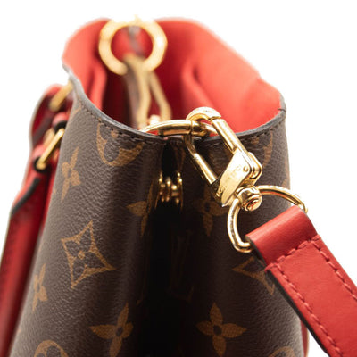 Louis Vuitton Tote Flower Monogram Coquelicot in Coated Canvas/Leather with  Brass - US