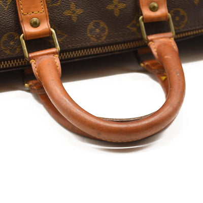 USED LOUIS VUITTON Monogram Keepall Bandouliere 45 FO883