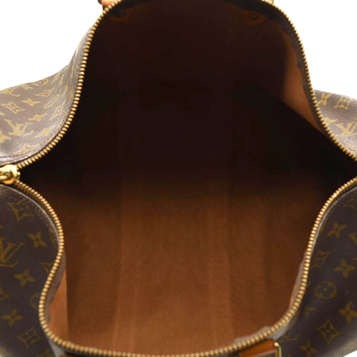 USED LOUIS VUITTON Monogram Keepall Bandouliere 45 FO883