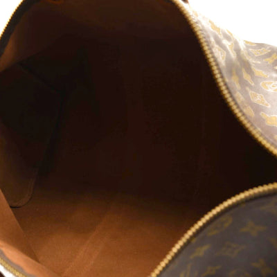 USED LOUIS VUITTON Monogram Keepall Bandouliere 45 FO883