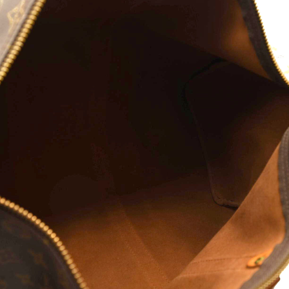 USED LOUIS VUITTON Monogram Keepall Bandouliere 45 FO883