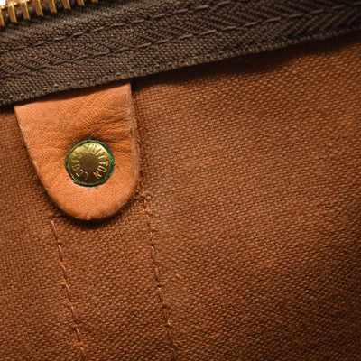 USED LOUIS VUITTON Monogram Keepall Bandouliere 45 FO883