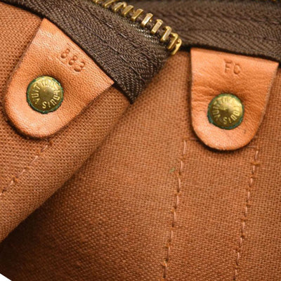 USED LOUIS VUITTON Monogram Keepall Bandouliere 45 FO883