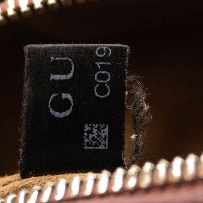 Gucci GG Supreme Monogram Blooms Mini Chain Shoulder Bag Beige Multicolor Dry Rose