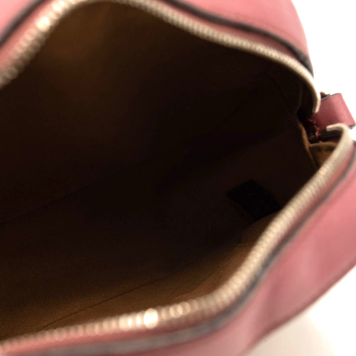 Gucci GG Supreme Monogram Blooms Mini Chain Shoulder Bag Beige Multicolor Dry Rose