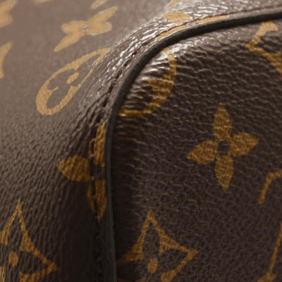 Used Louis Vuitton Neonoe Mm Rose Poudre Brown Monogram Canvas Shoulder Bag