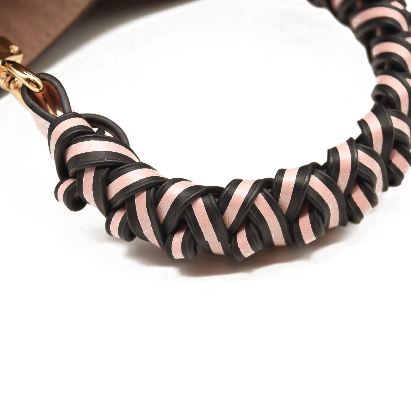 Used Louis Vuitton Neonoe Mm Rose Poudre Brown Monogram Canvas Shoulder Bag