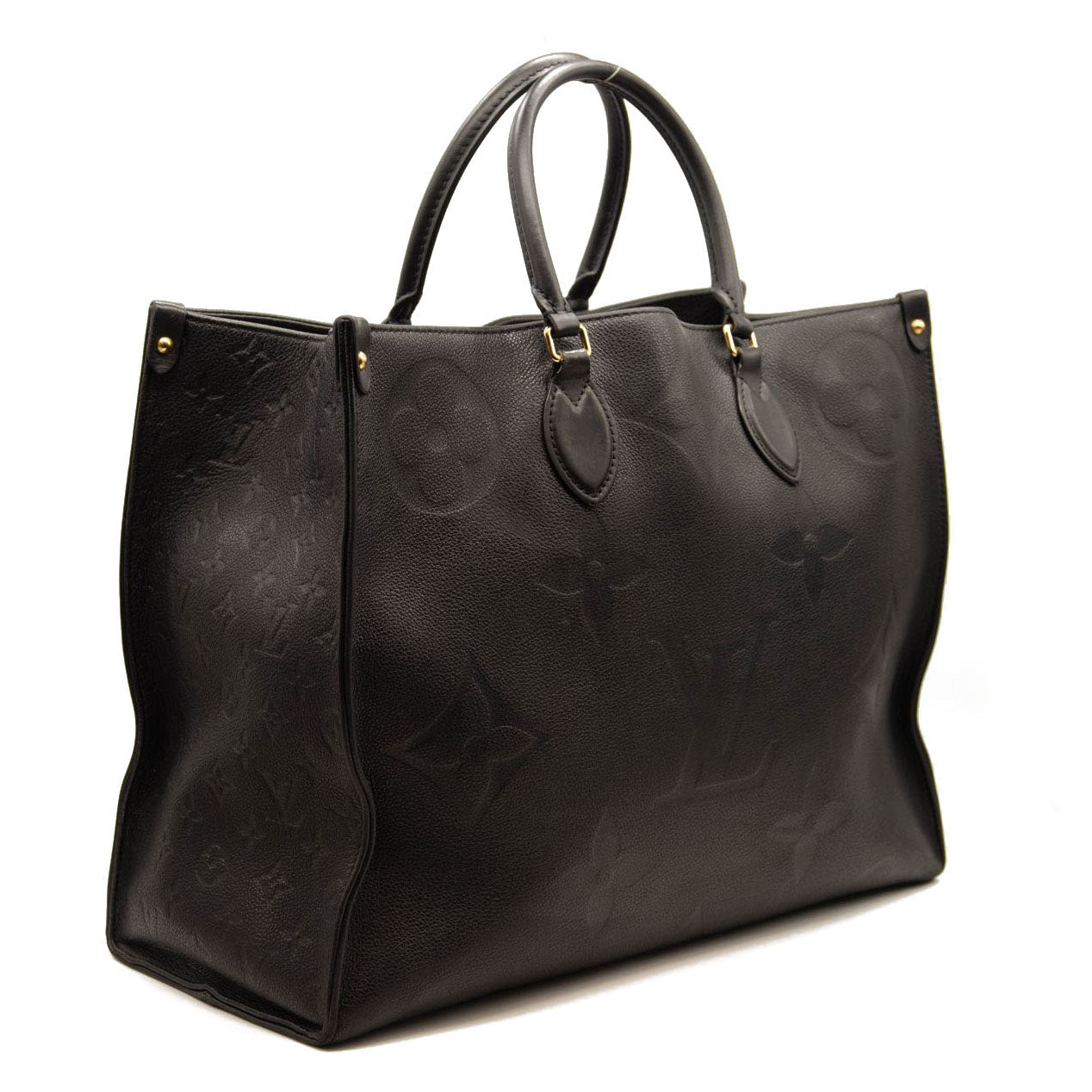 USED Louis Vuitton Empreinte Monogram Giant Onthego GM Black