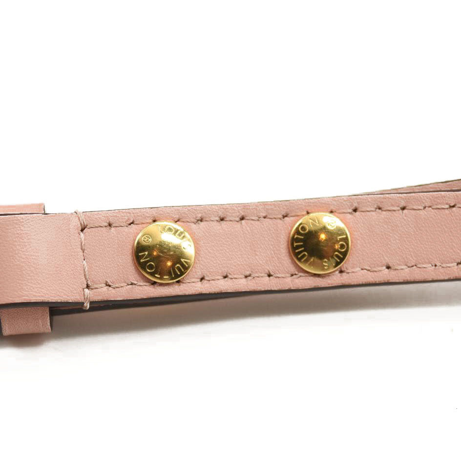 Used Louis Vuitton Neonoe Mm Rose Poudre Brown Monogram Canvas Shoulder Bag