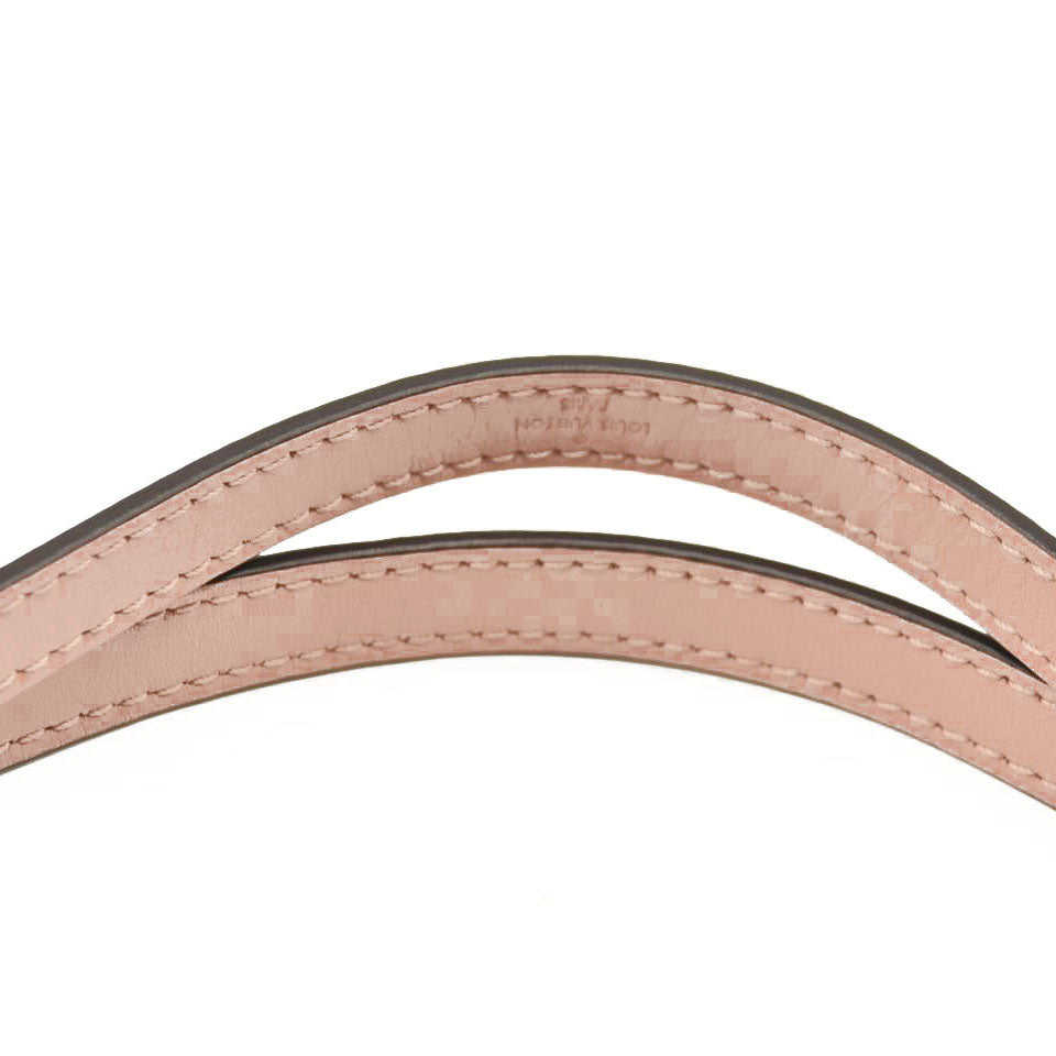 Used Louis Vuitton Neonoe Mm Rose Poudre Brown Monogram Canvas Shoulder Bag