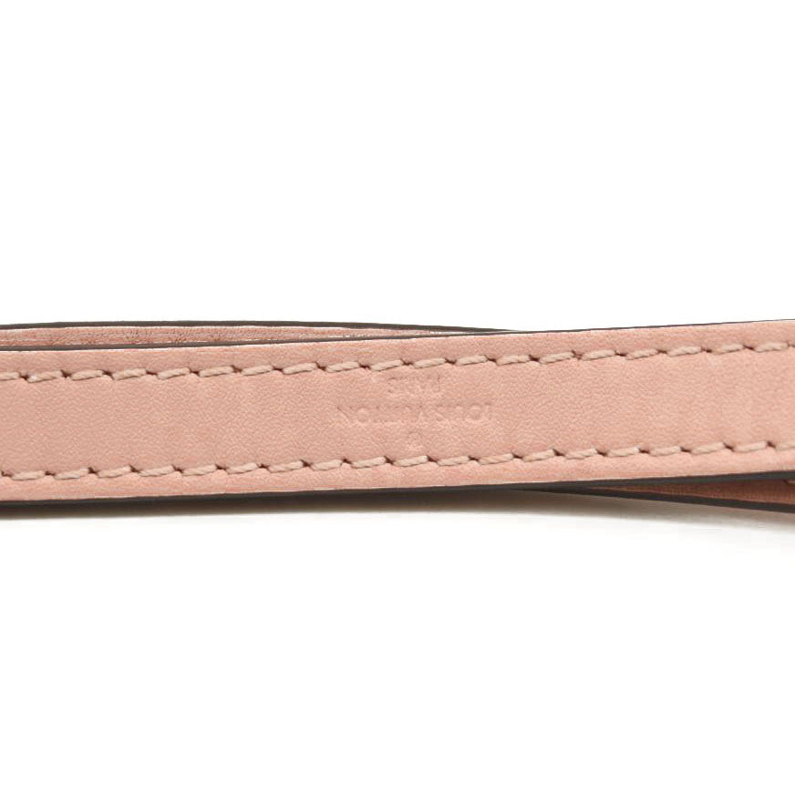 Used Louis Vuitton Neonoe Mm Rose Poudre Brown Monogram Canvas Shoulder Bag