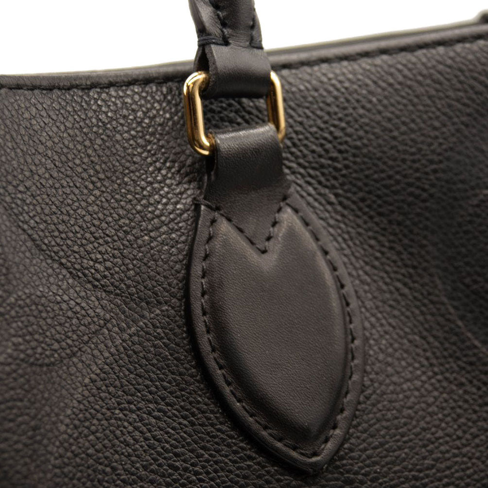 USED Louis Vuitton Empreinte Monogram Giant Onthego GM Black