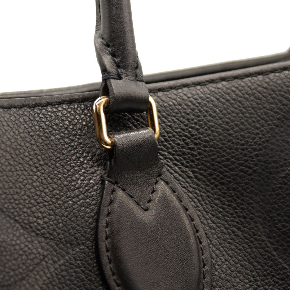 USED Louis Vuitton Empreinte Monogram Giant Onthego GM Black