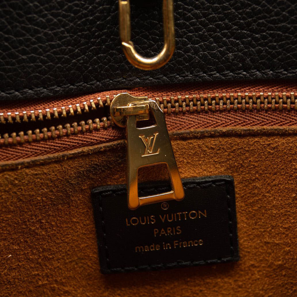 USED Louis Vuitton Empreinte Monogram Giant Onthego GM Black