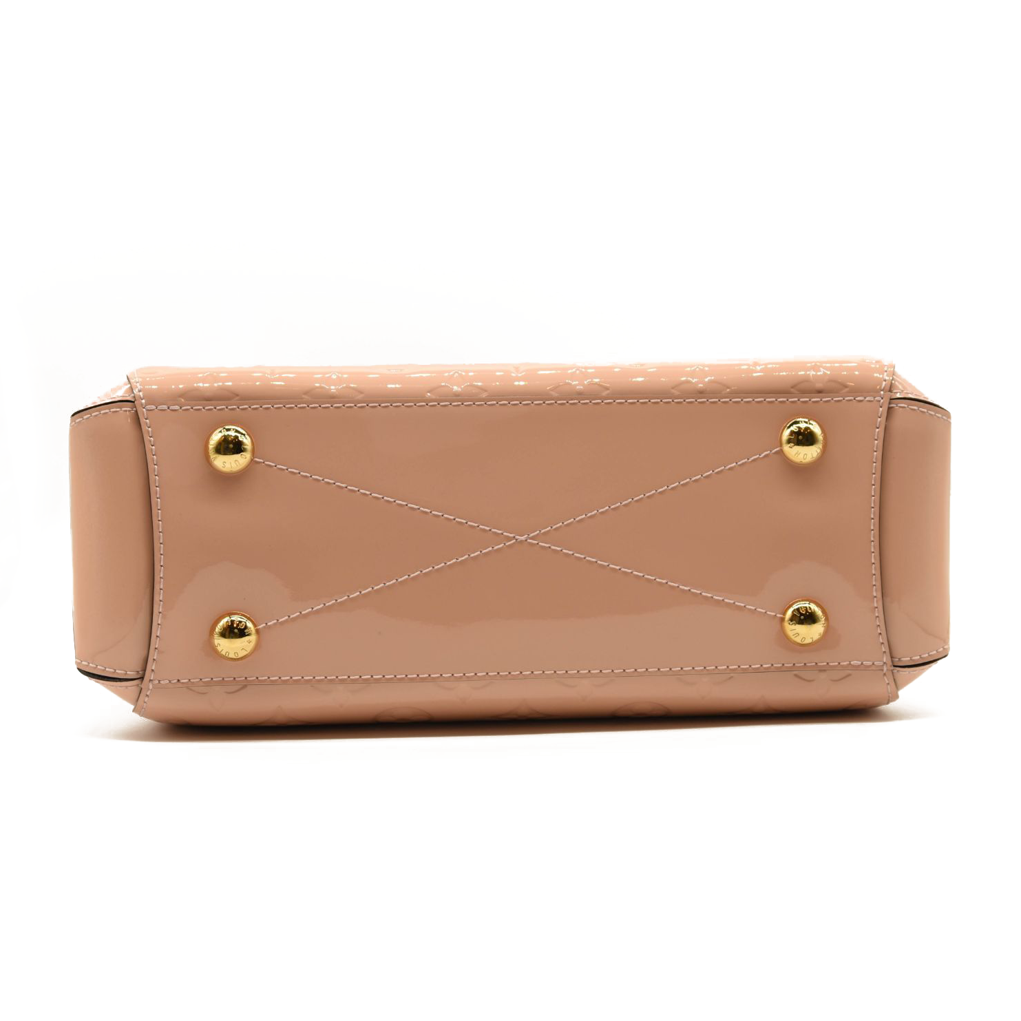 Louis Vuitton Vernis Montaigne BB Rose Ballerine