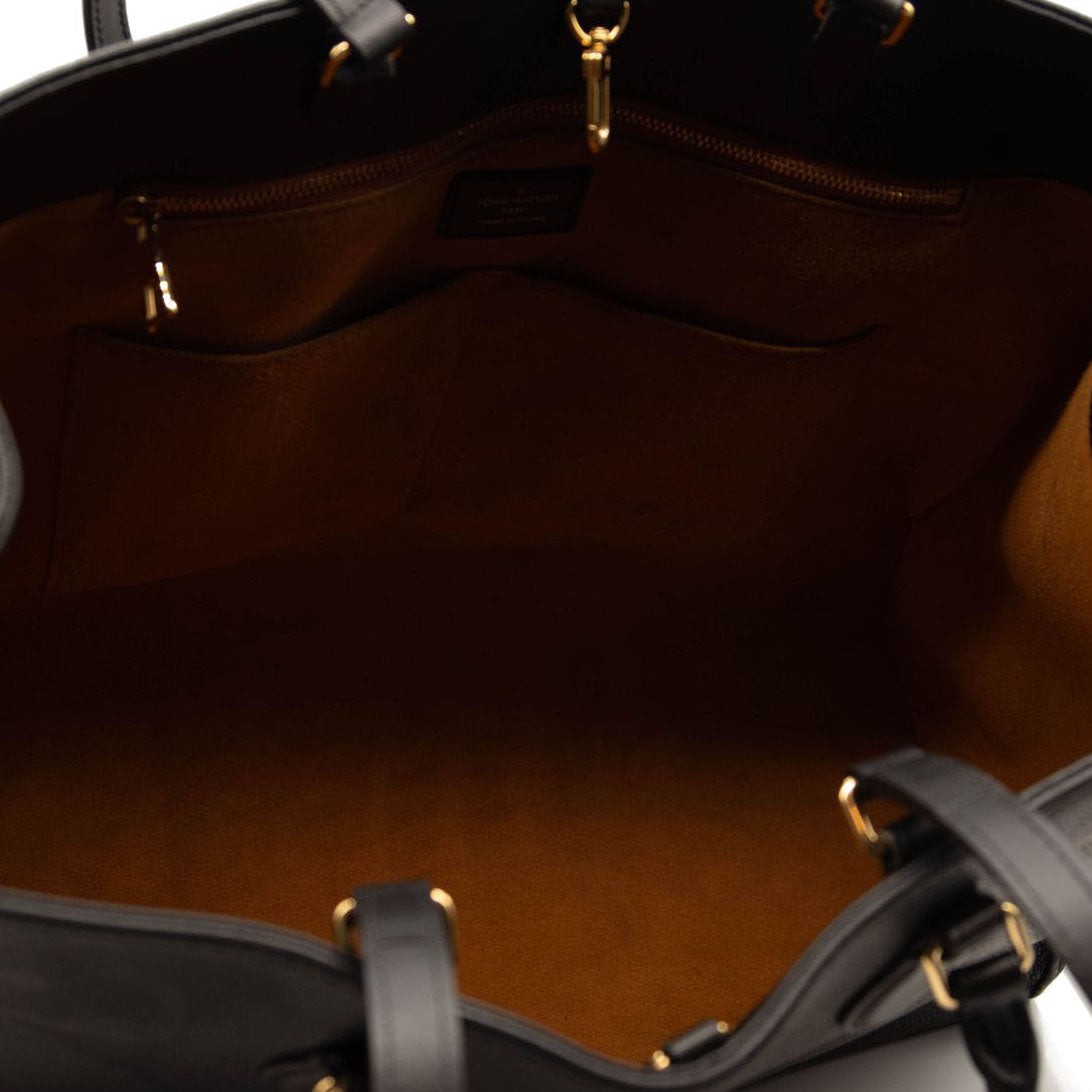 USED Louis Vuitton Empreinte Monogram Giant Onthego GM Black