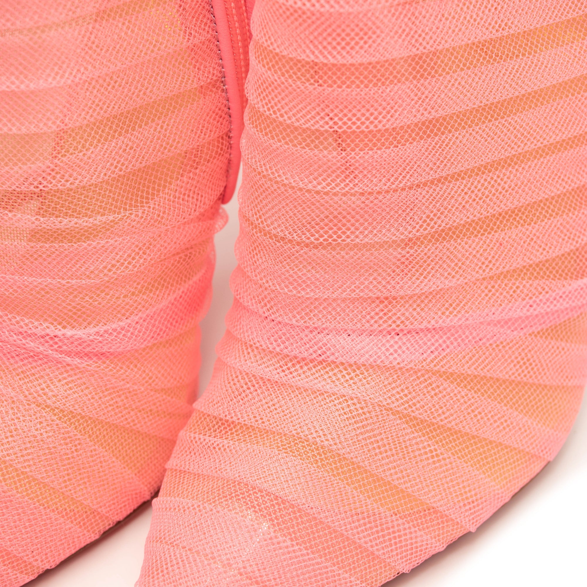 NEW $1795 Christian Louboutin Libellibooty Mesh Red Sole Stiletto Booties EU 39.5